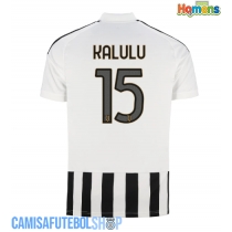 Camisa de time de futebol Juventus Pierre Kalulu #15 Replicas 1º Equipamento 2026-27 Manga Curta